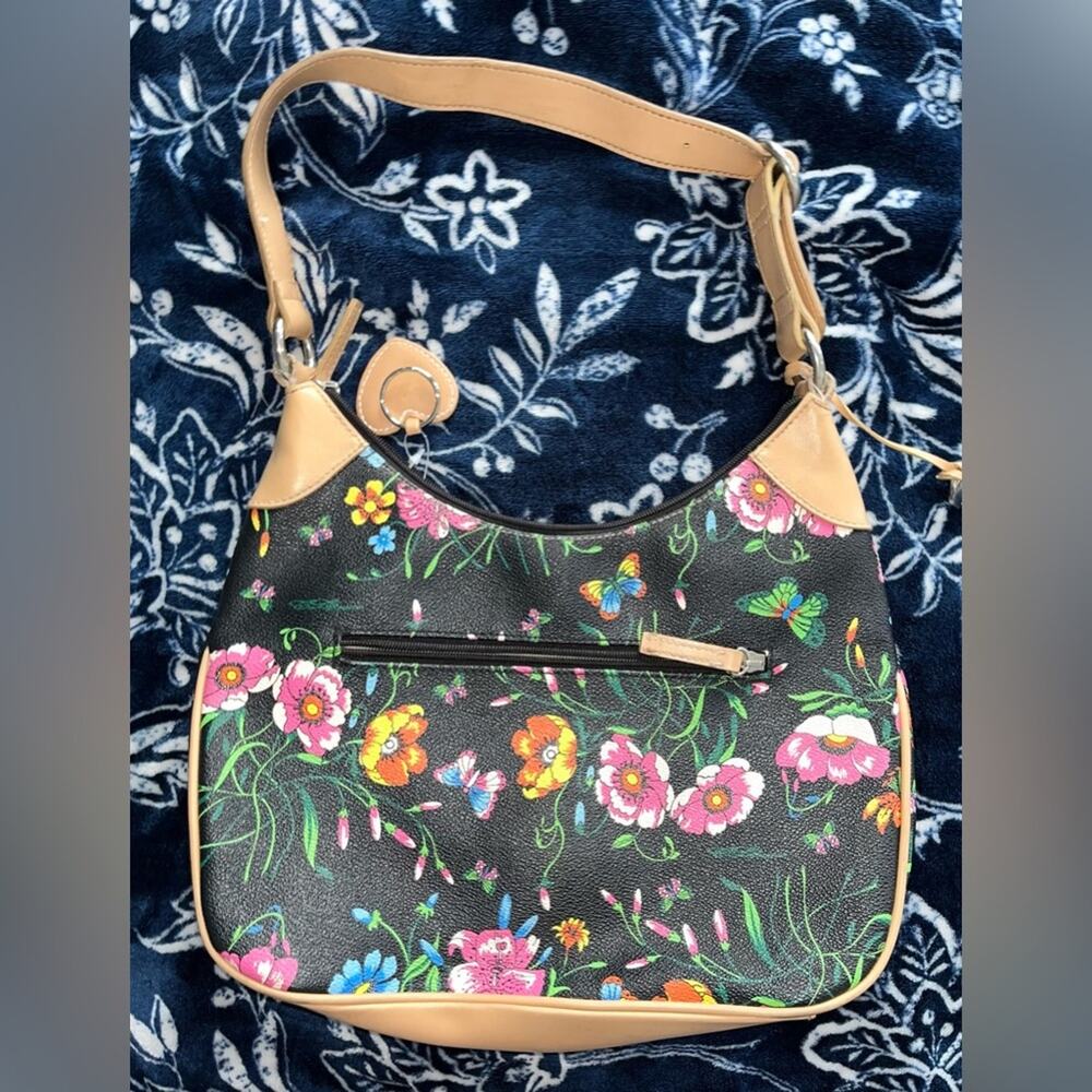 CL AMERICA Floral Shoulder Bag